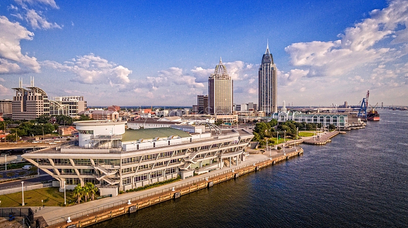 GulfQuest Maritime Museum - Aerial