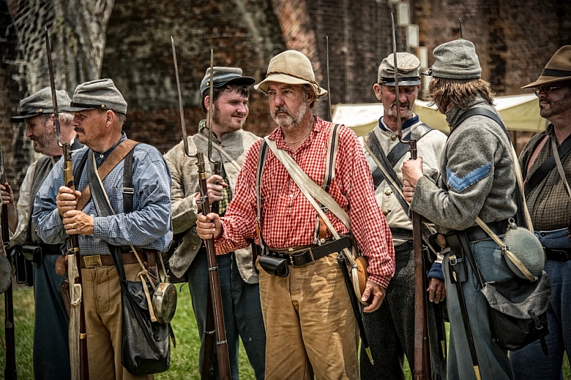 Fort Morgan Re-enactment