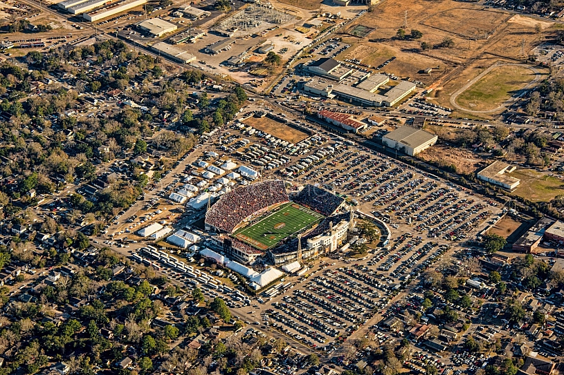 Senior Bowl Aerial