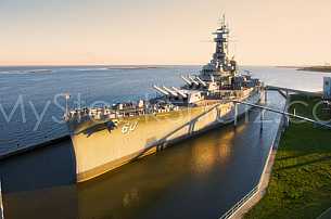 USS Alabama Battleship in Mobile, Alabama
