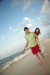 Gulf Shores Family on Beach