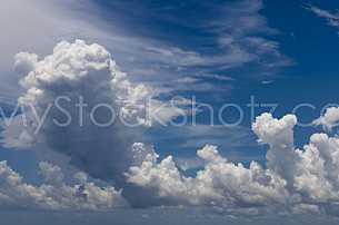 Clouds over Mobile Bay