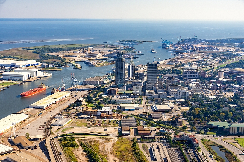 Port of Mobile - Mobile Alabama by air