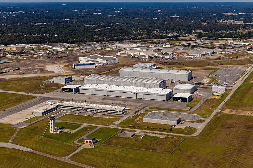 AIRBUS FAL Mobile Alabama - Oct 31, 2021 Aerial