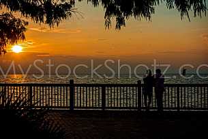 Sunset at Mobile Bay