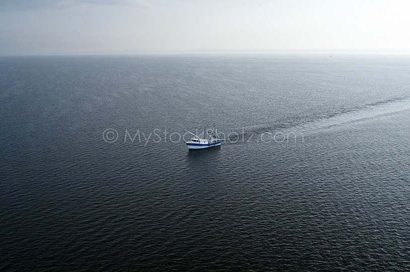 Shrimping in Mobile Bay