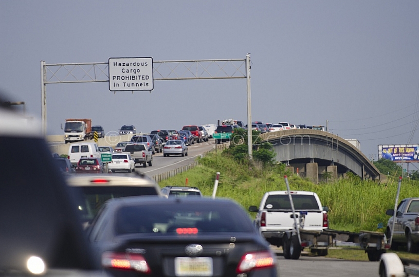 Bayway-Causeway Traffic Jam Backup