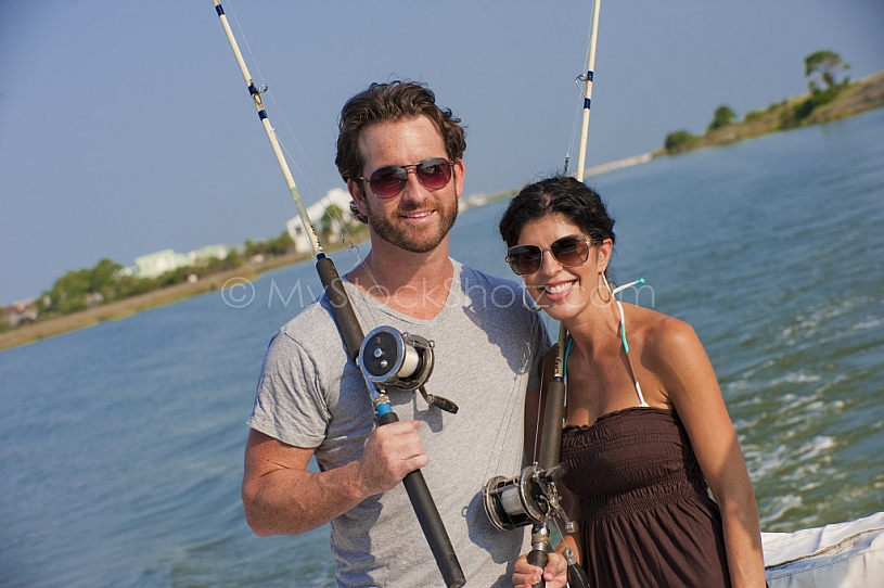 Fishing in the Gulf of Mexico - South of Dauphin Island