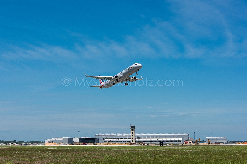 Airbus A321 - First Flight - First American Aircraft - Mobile, Alabama, USA