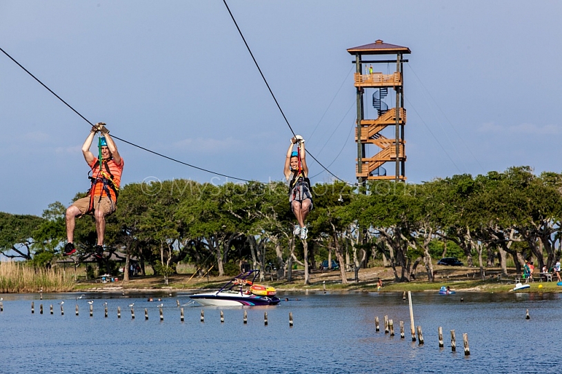 Ziplines at Gulf State Park