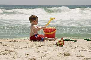 Beach Boy & Bucket