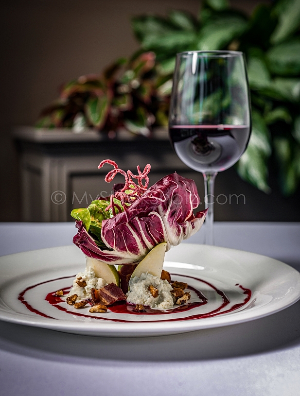 Pear Salad - Fine Dining