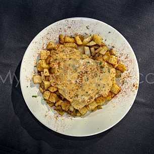 Signature Hash Browns at Spot of Tea