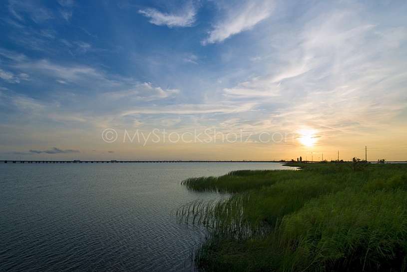 Sunset on Mobile Bay
