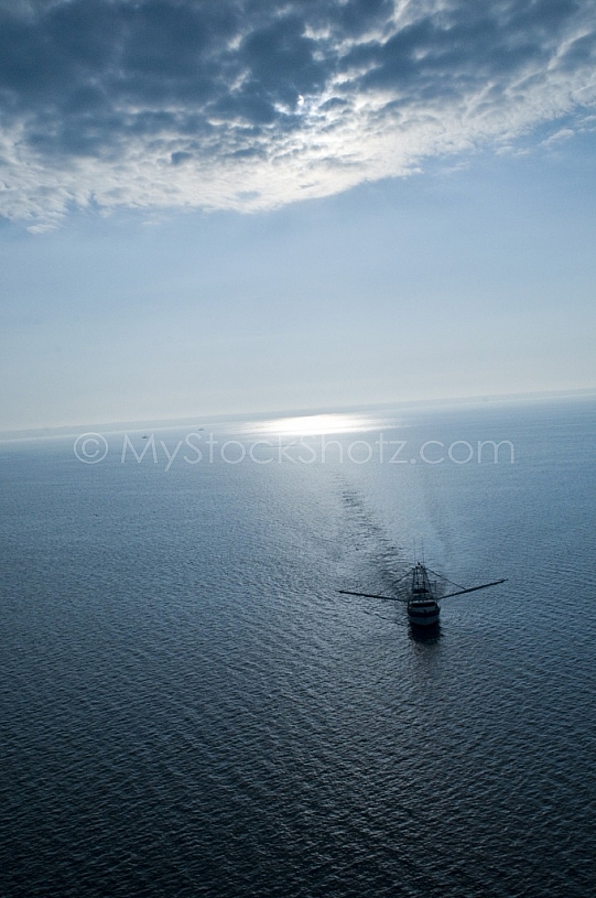Shrimpboat in the Bay