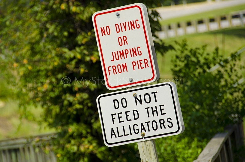 Gator Alley walkway - Daphne Alabama