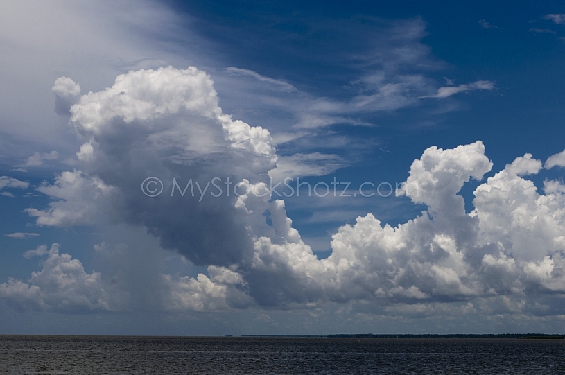Clouds over Mobile Bay