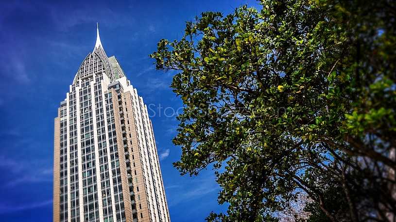 RSA Tower and Blue Sky