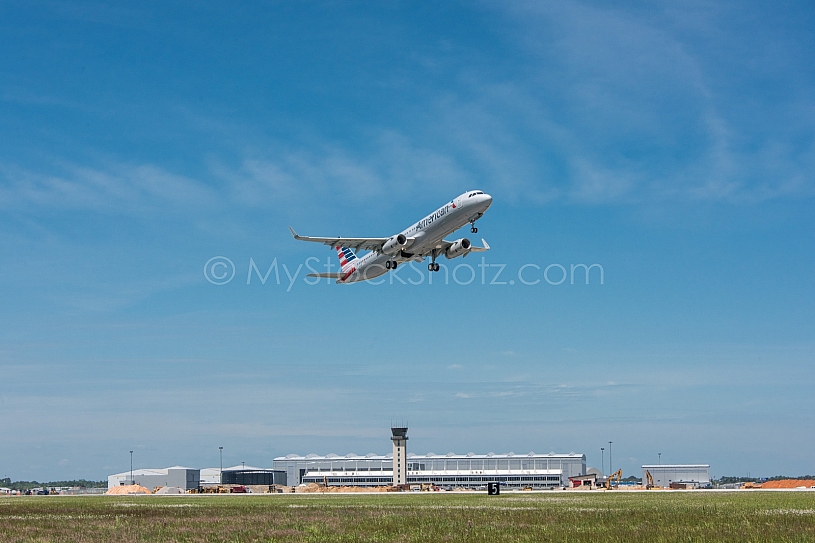Airbus A321 - First Flight - First American Aircraft - Mobile, Alabama, USA