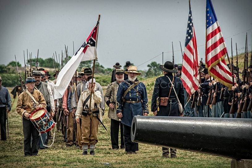 Fort Morgan Re-enactment