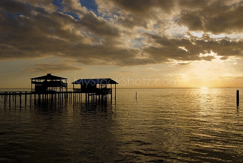 Sunset at Mobile Bay