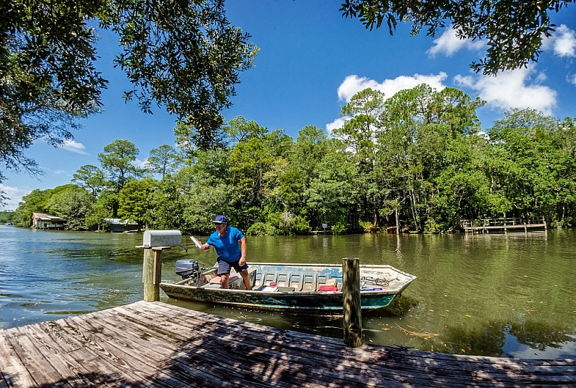 Magnolia Springs River Mail Delivery
