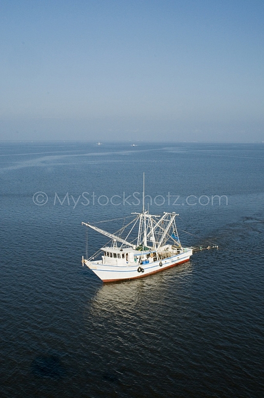 Shrimpboat in the Bay