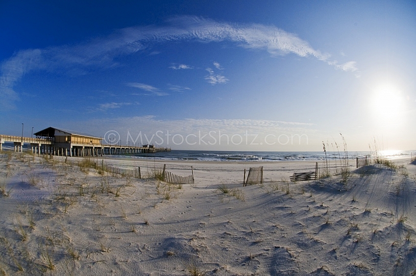 Gulf State Pier after restoration - December 2009