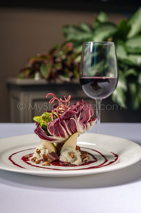 Pear Salad Fine Dining