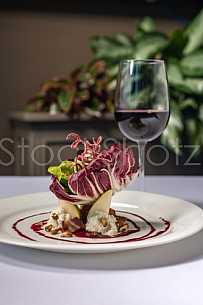 Pear Salad Fine Dining