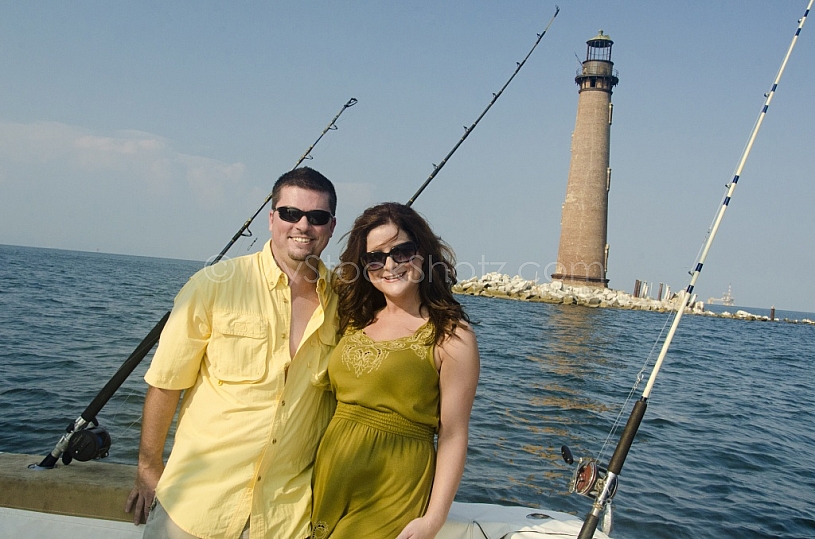 Fishing in the Gulf of Mexico - South of Dauphin Island