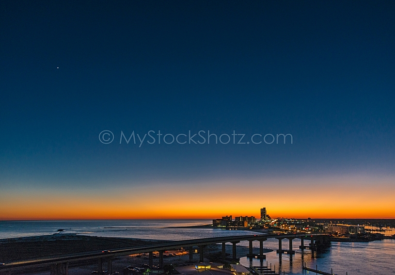 Perdido Pass at Sunset