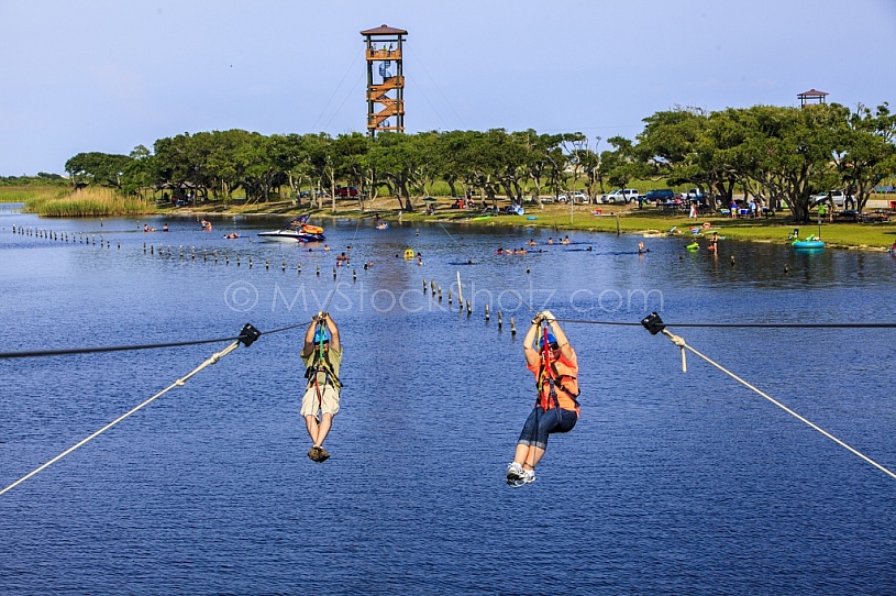 Ziplines at Gulf State Park