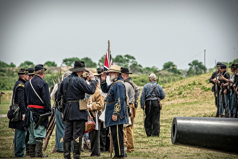 Fort Morgan Re-enactment