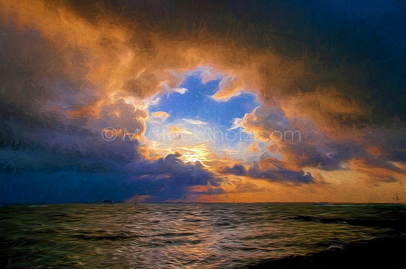Dauphin Island Sunrise - Artist Touch
