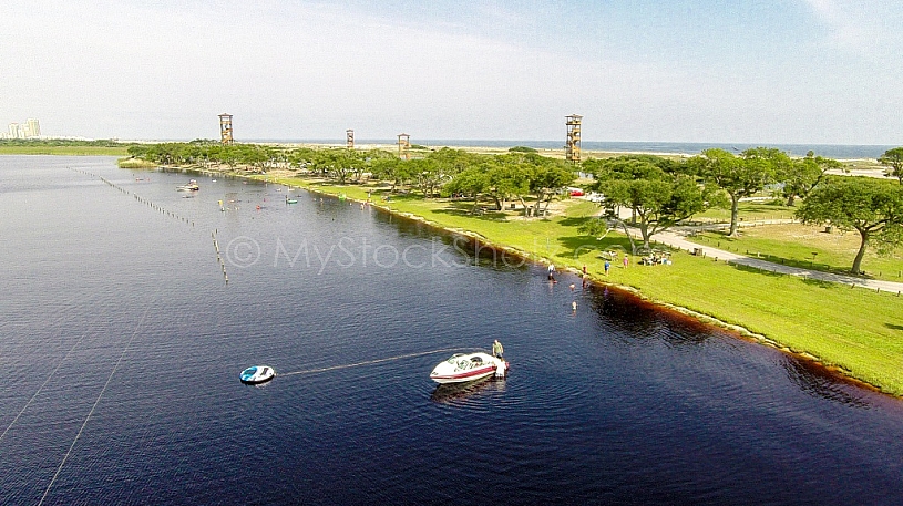 Ziplines at Gulf State Park