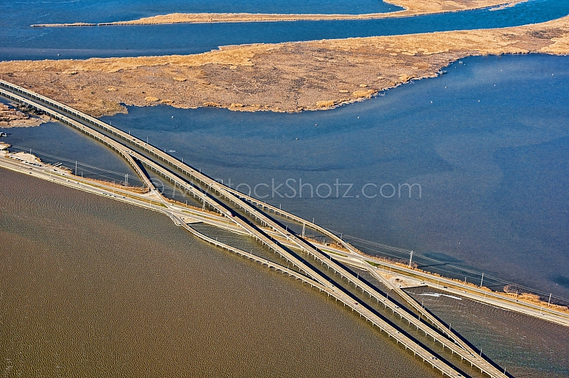 Bayway Crossing Causeway Aerial