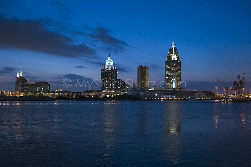 Mobile Alabama Skyline