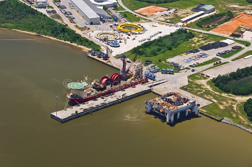 Technip facility at the Port of Theodore, Alabama