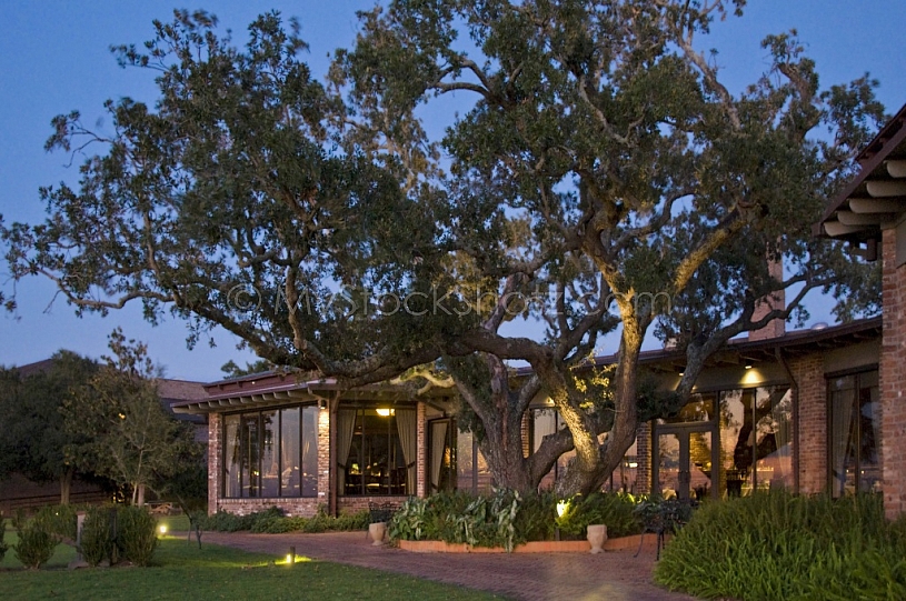 Sunset reflection at the Marriott Grand Hotel