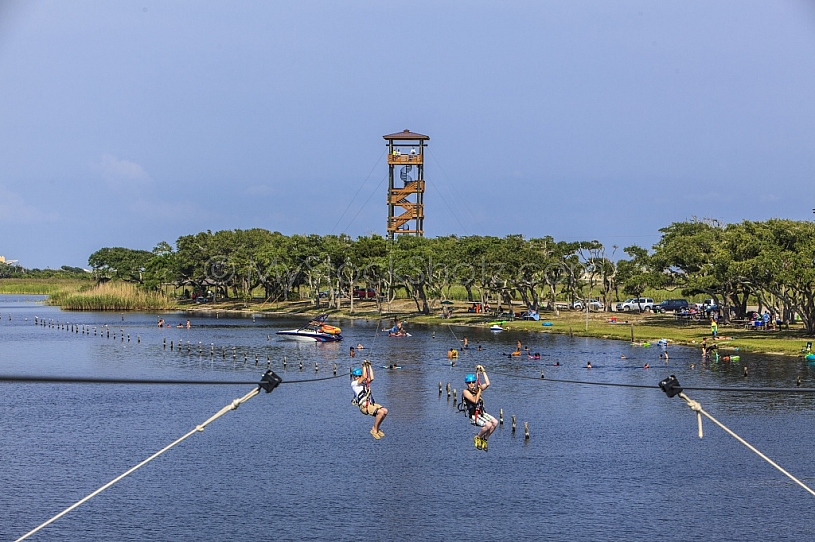 Ziplines at Gulf State Park