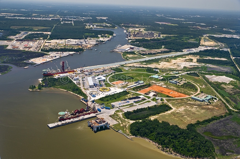 Technip facility at the Port of Theodore, Alabama